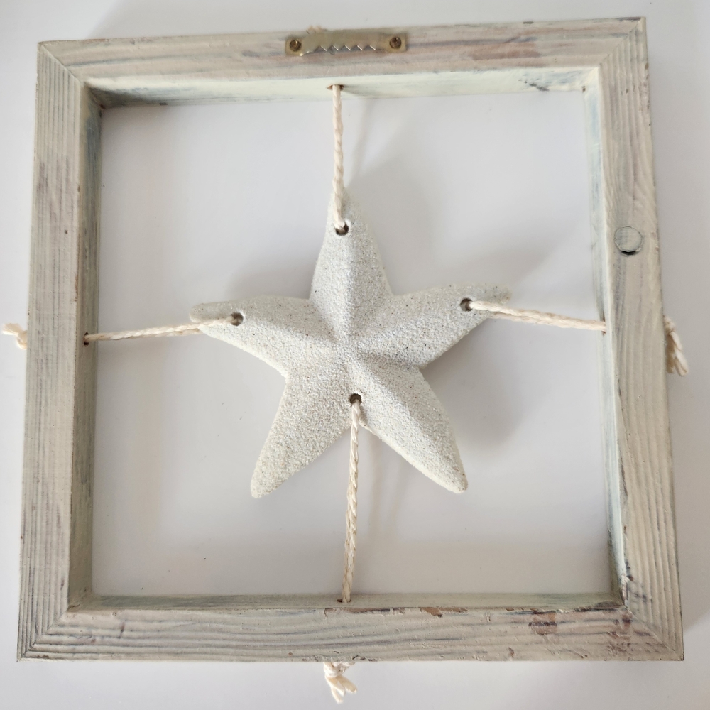 Rustic White Star Wall Decor - Picture 4 of 8